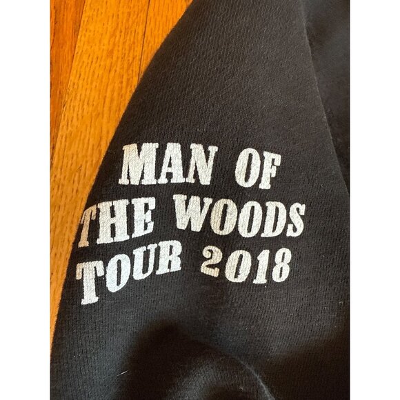 Justin Timberlake Man Of The Woods Tour 2018 Hoodie Black Large Timberlake - Picture 4 of 11